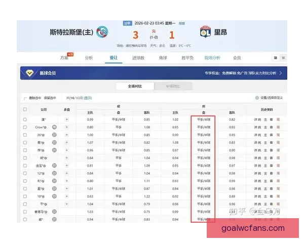 世界杯竞猜赔率对比分析与投注策略详解助您精准预测赛事结果